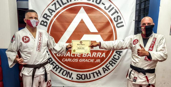 Brown belt · July 21, 2020 · Promoted by Professor Saul Abelson