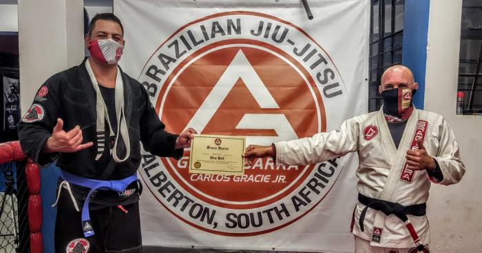 Blue belt · August 4, 2020 · Promoted by Saul Abelson