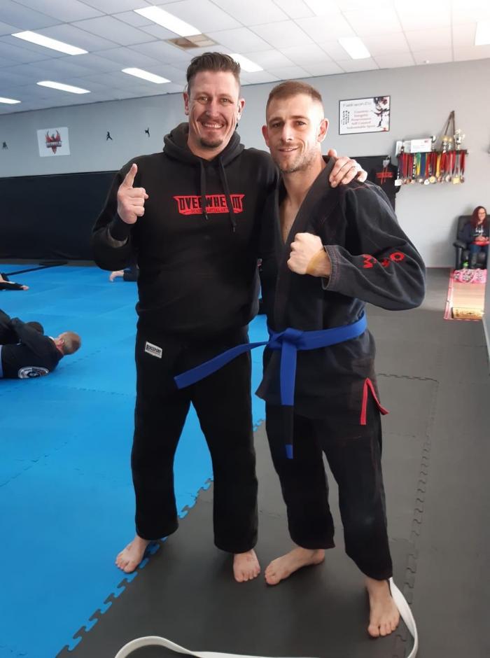 Blue belt · June 20, 2020 · Promoted by Adam Wyatt