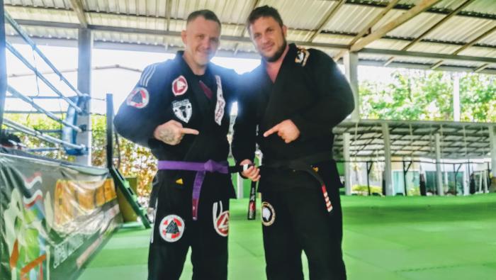 Purple belt · June 28, 2018 · Promoted by Prof. Saul Abelson