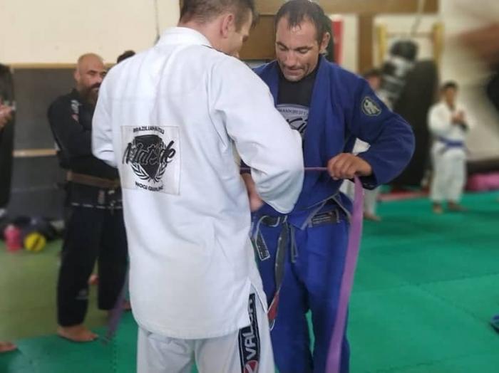 Purple belt · August 29, 2020 · Promoted by Matteo Menna