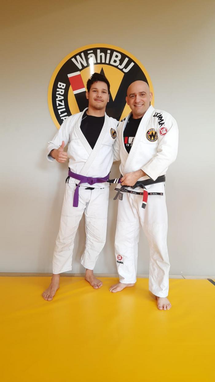 Purple belt · October 12, 2019 · Promoted by Wahib Salha