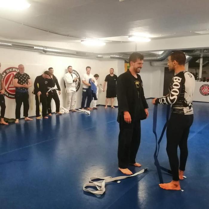 Blue belt · August 27, 2020 · Promoted by Wim Deputter