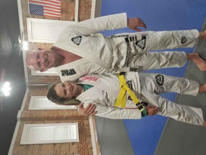 Yellow belt · September 2, 2020 · Promoted by Steven Aragon