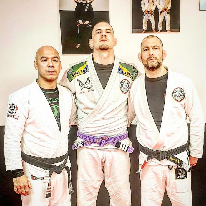 Purple belt · August 12, 2018 · Promoted by Mark Bottom