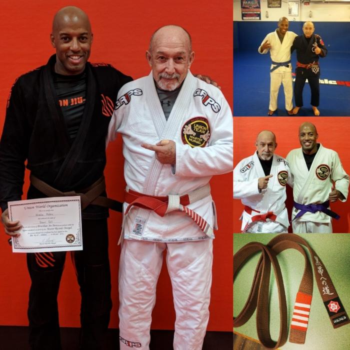 Brown belt · October 28, 2017 · Promoted by Ricardo Murgel