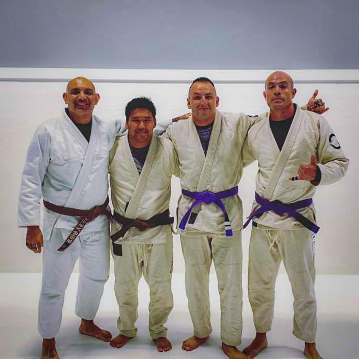 On a very emotional day, 9/11/2020, I received a second stripe on my purple belt. I served in Iraq from 06-07 and 11-12, not knowing if I