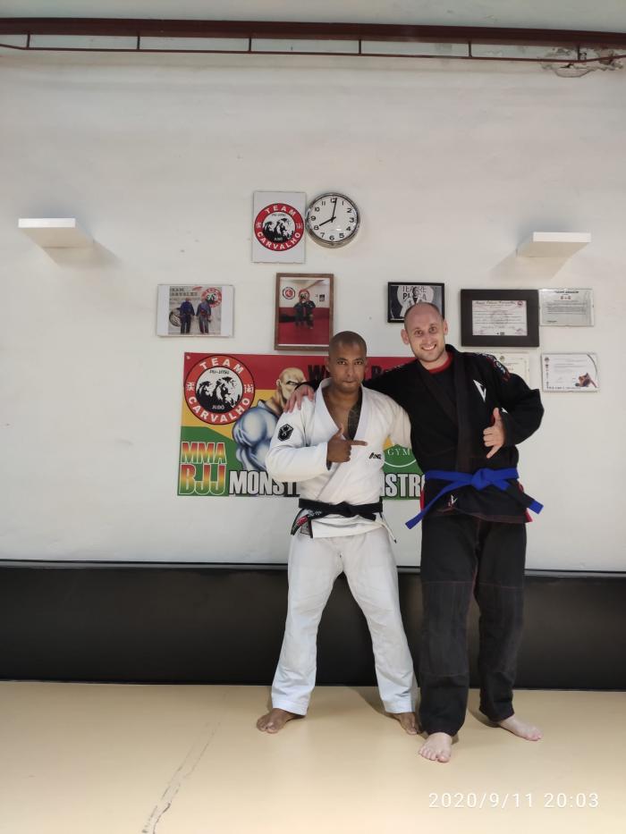 Blue belt · September 11, 2020 · Promoted by Wilson Ramos