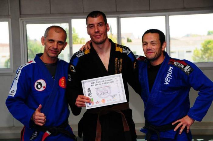 Brown belt · June 17, 2015 · Promoted by Emmanuel Fernandez