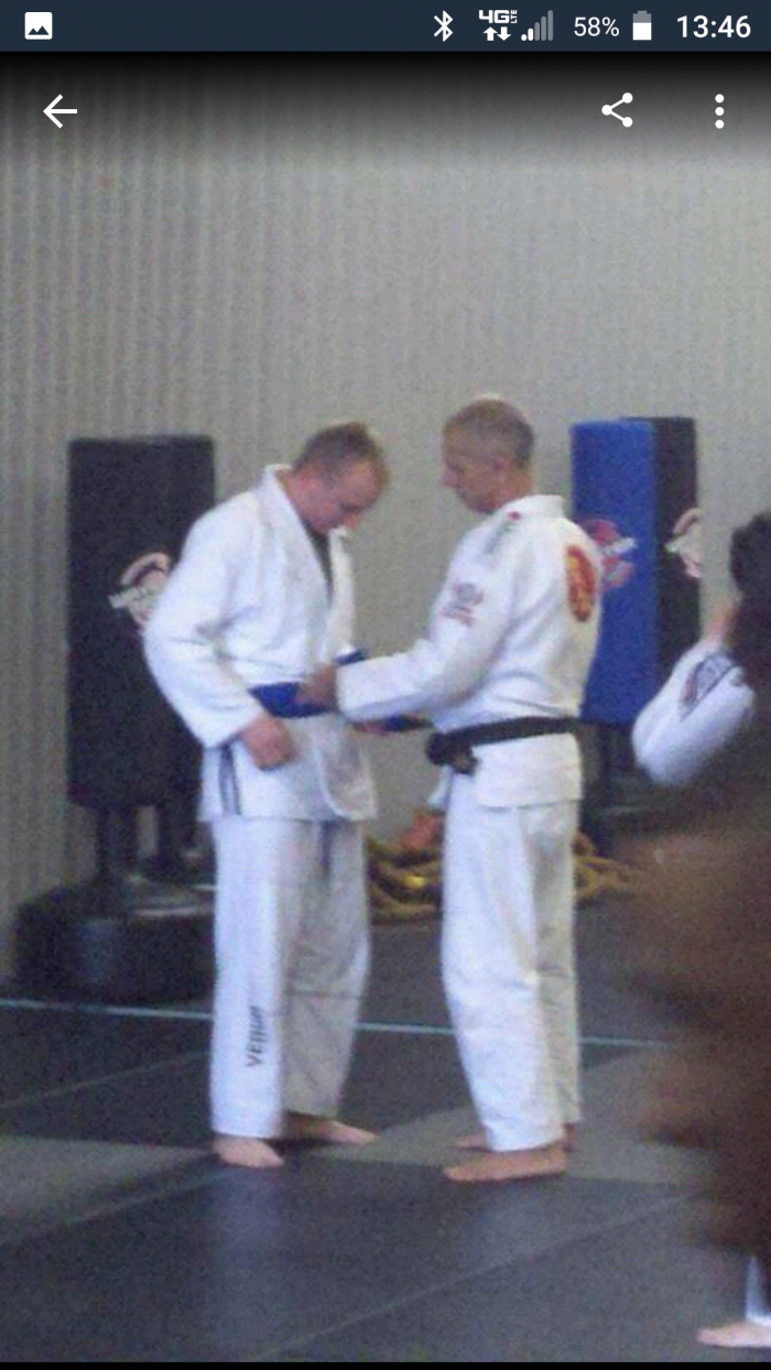 Blue belt · February 24, 2013 · Promoted by Ricardo Dela Riva