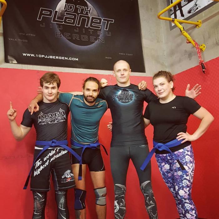 Blue belt · April 29, 2019 · Promoted by Frode Nilsen