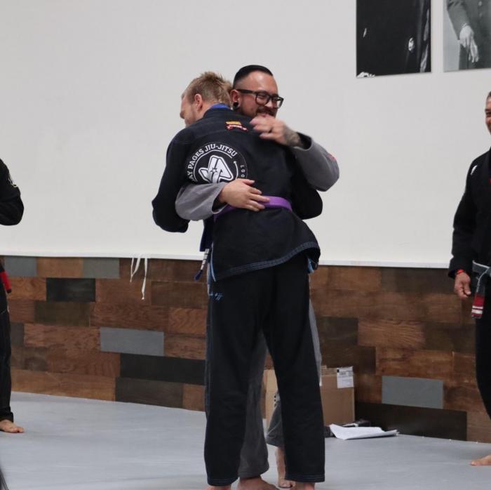 Purple belt · September 18, 2019 · Promoted by Jay Pages