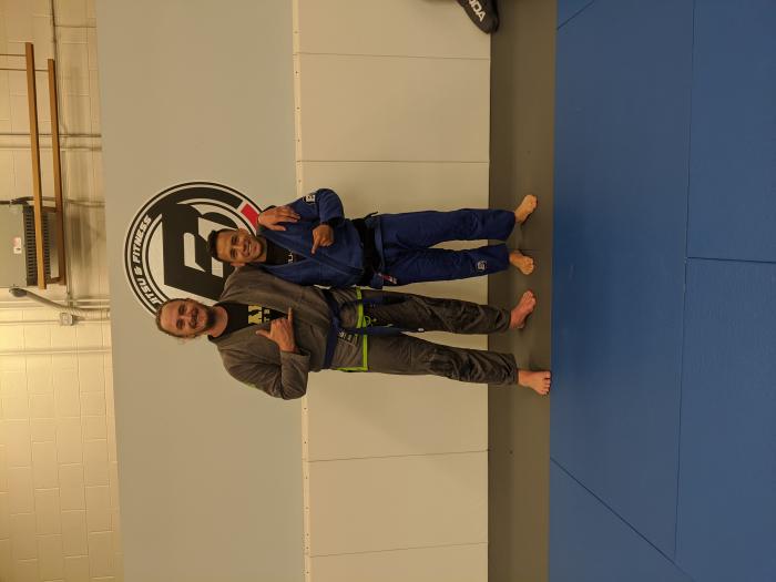 Blue belt · August 20, 2020 · Promoted by Bruce Guevara