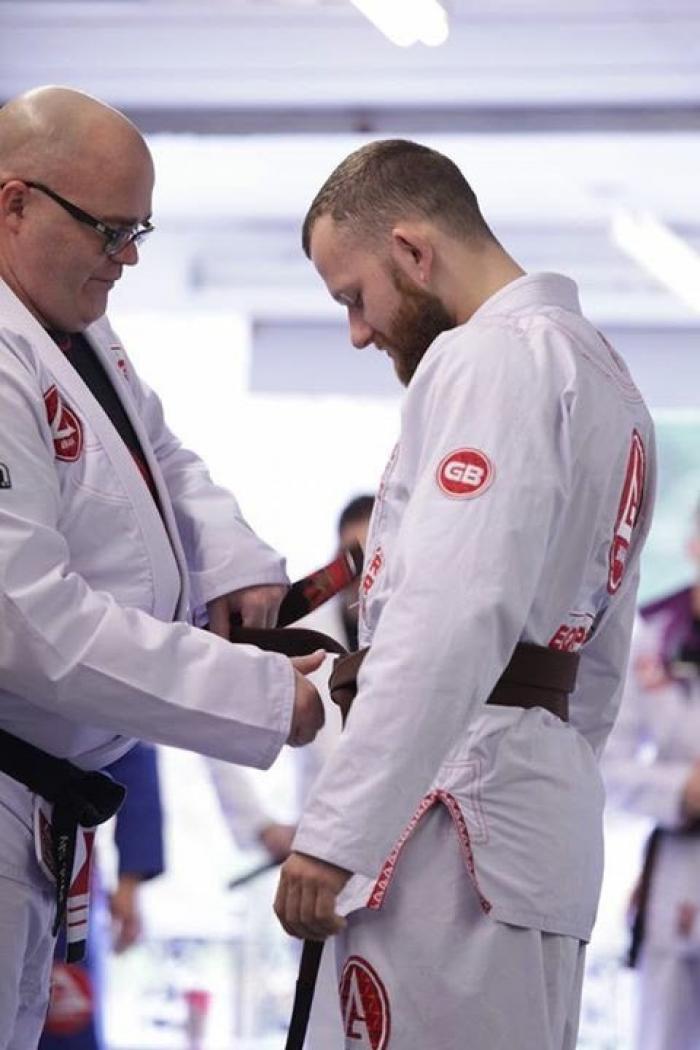 Brown belt · November 14, 2016 · Promoted by John Sylvester