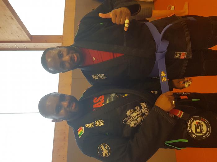 Blue belt · October 1, 2018 · Promoted by Pape Guisse