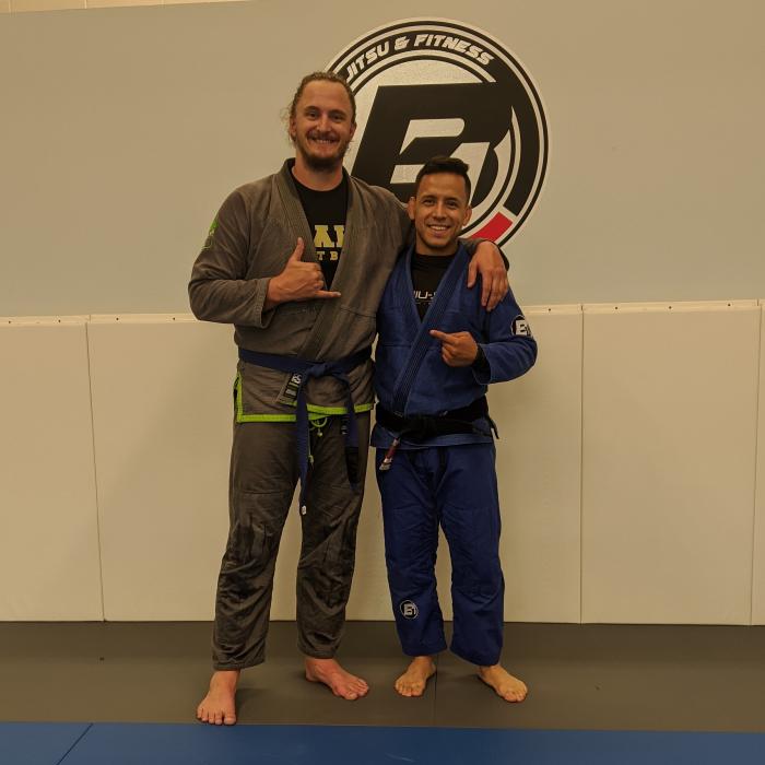 Blue belt promotion