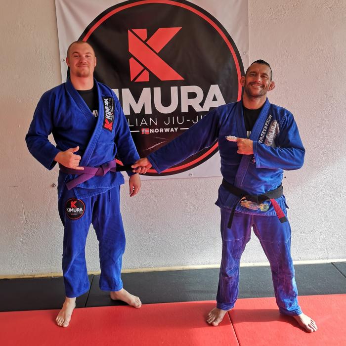 Purple belt · September 13, 2020 · Promoted by Audun Martinsen