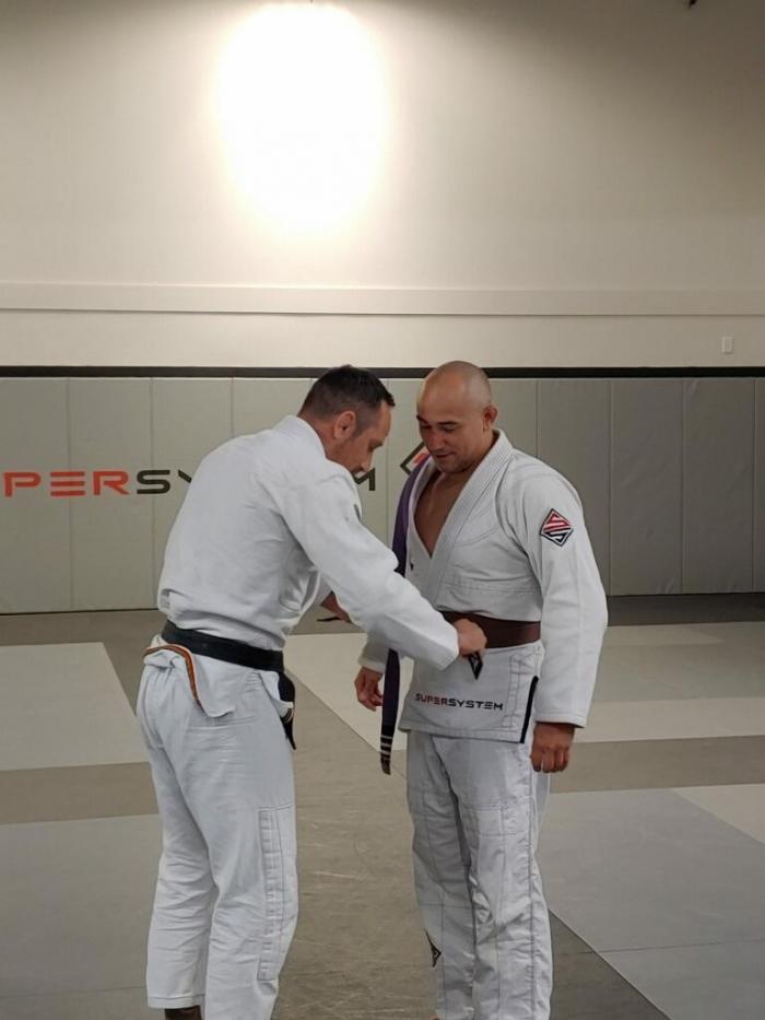 Brown belt · September 16, 2020 · Promoted by BJ Nelson