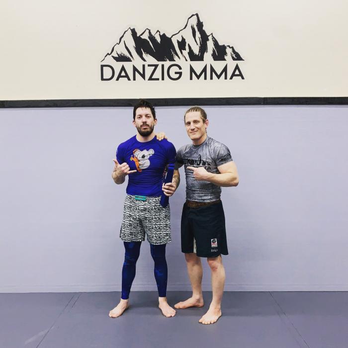 Blue belt · March 11, 2020 · Promoted by Mac Danzig