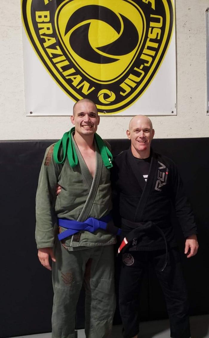 Blue belt · September 15, 2020 · Promoted by Jamie Weaver