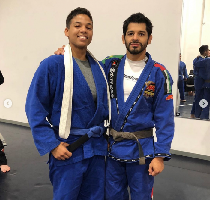 Blue belt · November 21, 2019 · Promoted by Eric Medina