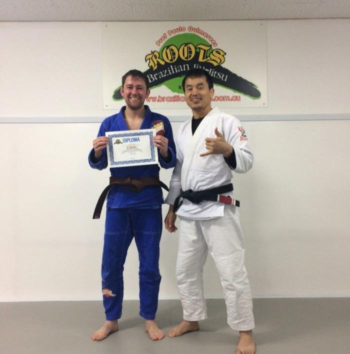 Brown belt · November 1, 2016 · Promoted by Jaesub Jo