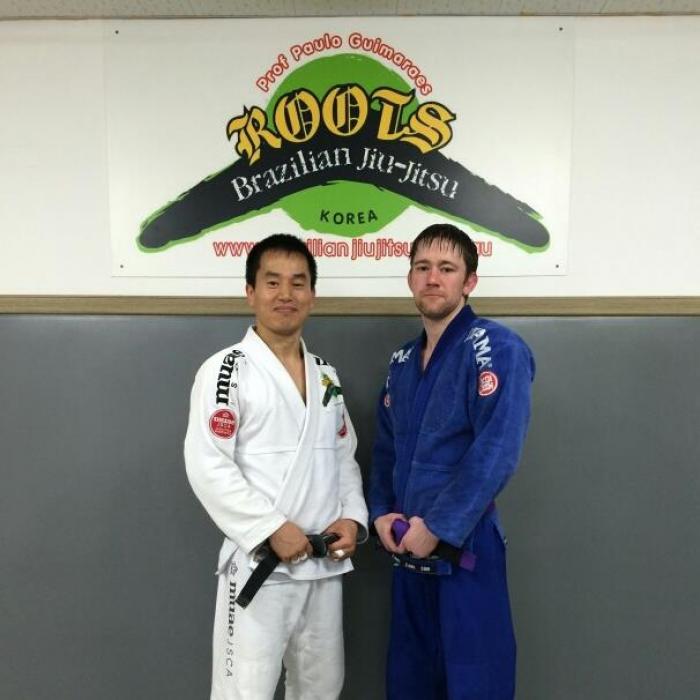 Purple belt · March 11, 2014 · Promoted by Jaesub Jo