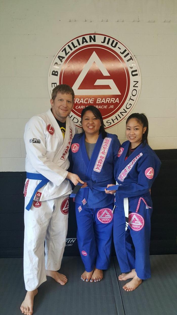 Blue belt · February 11, 2017 · Promoted by Kyle McCutchen
