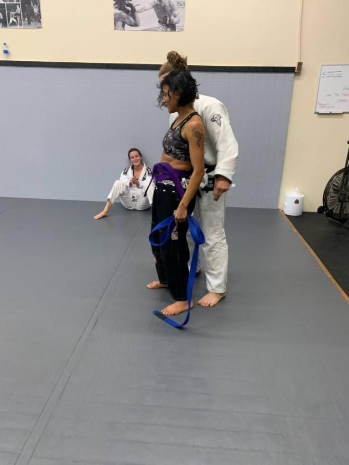 Purple belt · September 5, 2020 · Promoted by Mac Danzig