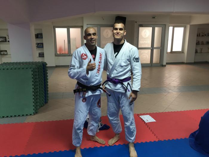Purple belt · April 2, 2016 · Promoted by Carlos Maia