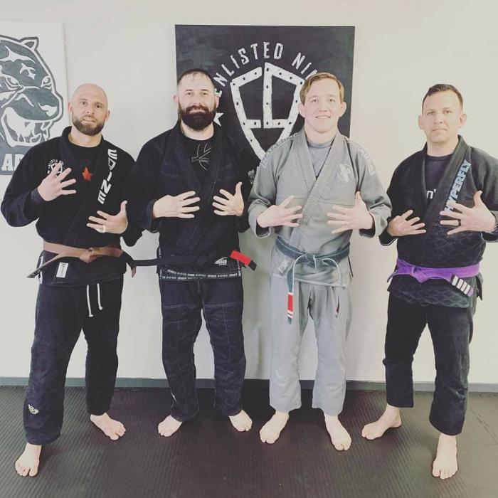 Enlisted Nine Fight Company Virginia Instructors