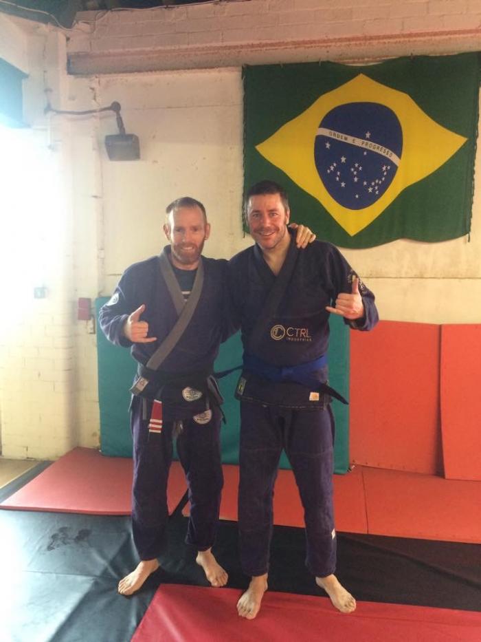 Blue belt · April 4, 2015 · Promoted by Steve Campbell