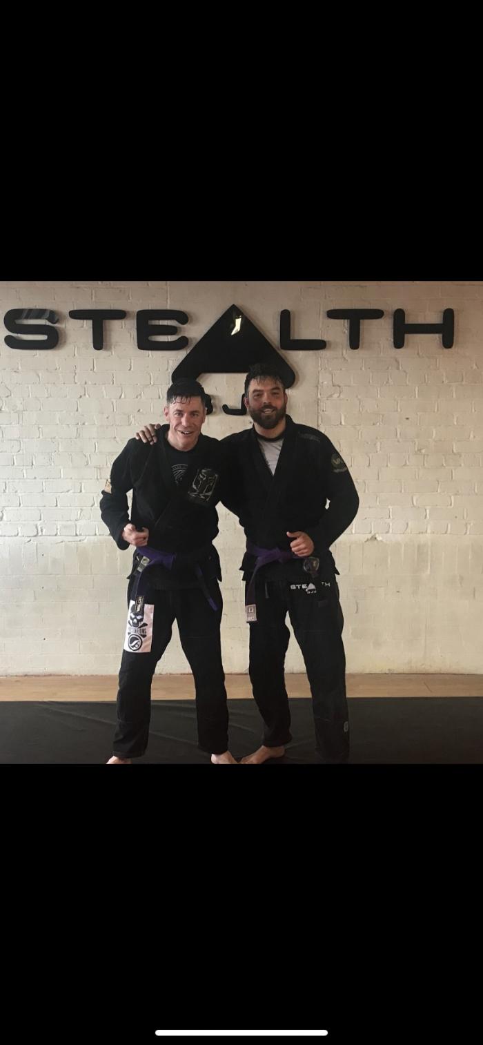 Purple belt · April 27, 2018 · Promoted by Steve Campbell