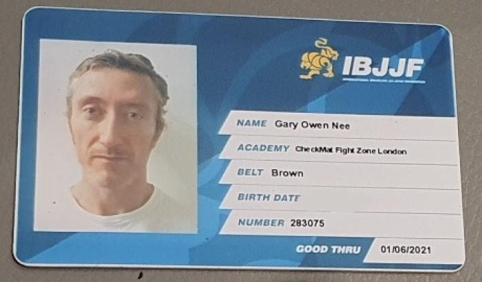 IBJJF card