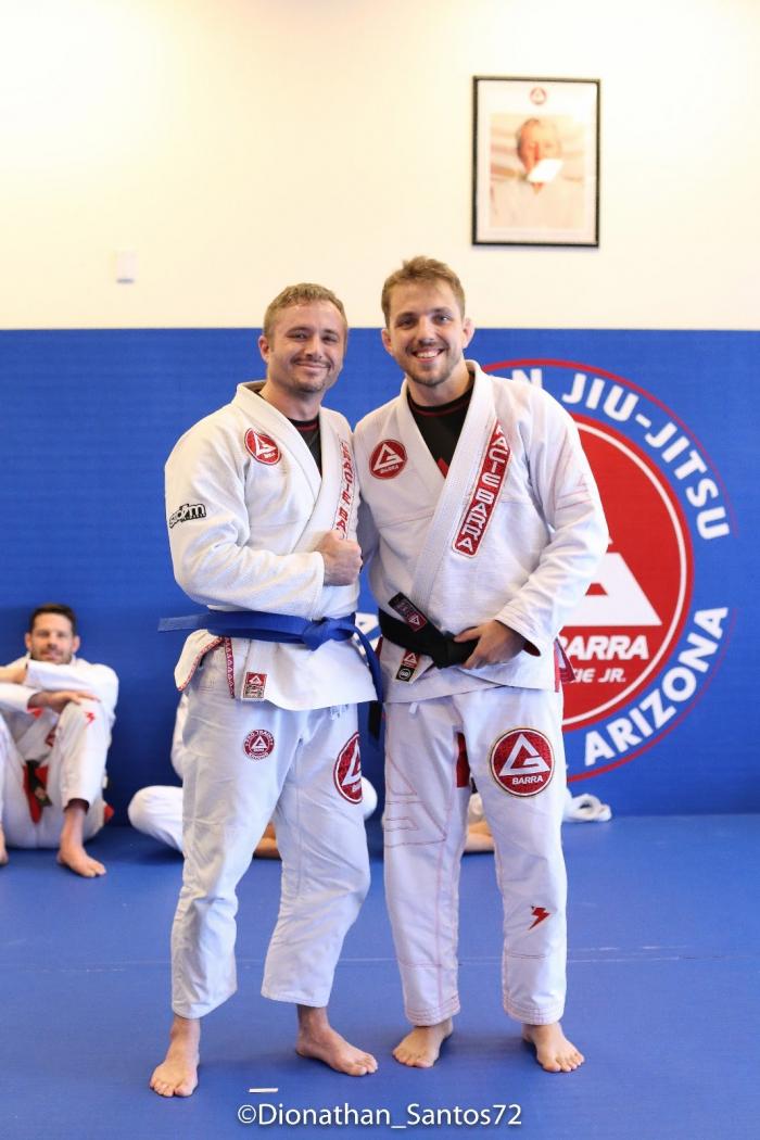 Blue belt · April 15, 2018 · Promoted by Luis Freire