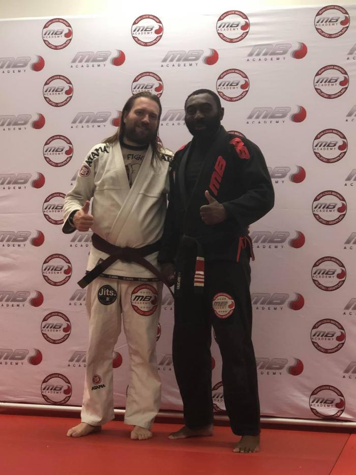Brown belt · September 23, 2020 · Promoted by Jean-Louis Mbongo