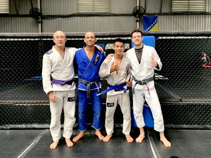 Blue belt · August 1, 2020 · Promoted by Louis William Frank