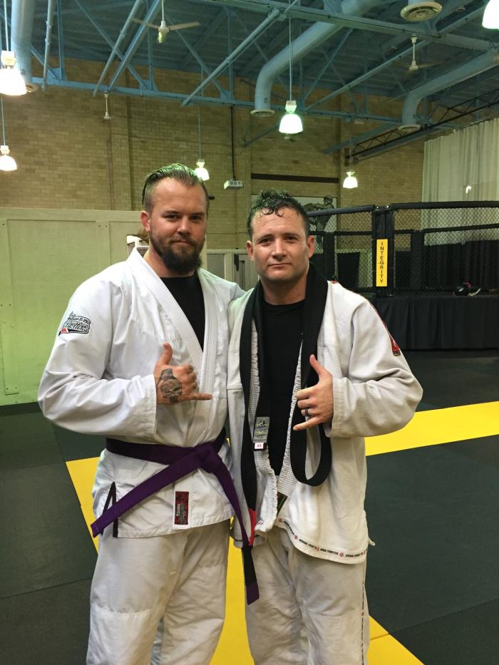 Purple belt · March 1, 2017 · Promoted by Tim Farris