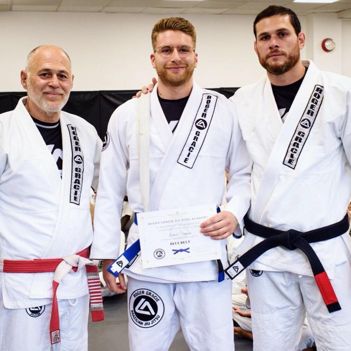 Blue belt · July 13, 2019 · Promoted by Roger Gracie