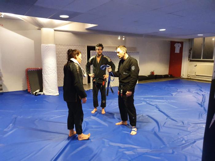 Blue belt · March 7, 2020 · Promoted by Anders fall