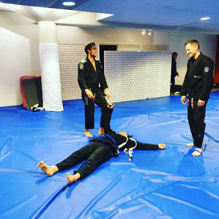Blue belt · March 7, 2020 · Promoted by Anders fall