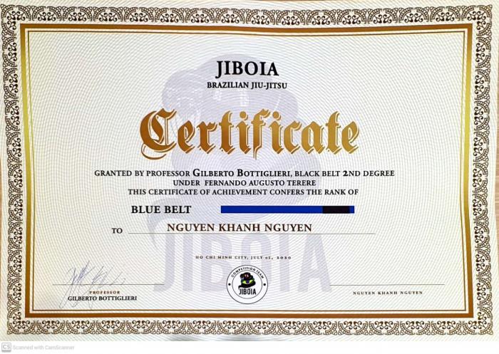 Blue belt · March 20, 2023 · Promoted by Marc Louie Aldovino