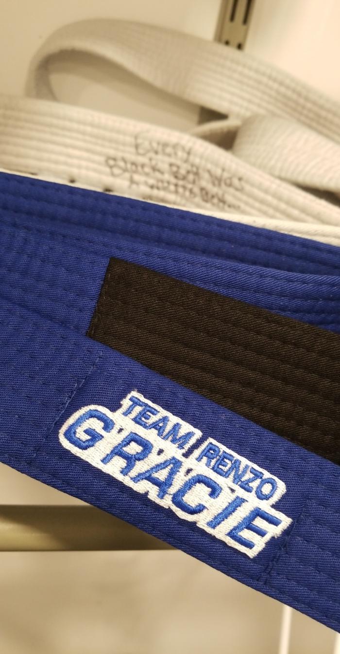 Blue belt · January 28, 2020 · Promoted by Kevin Landry