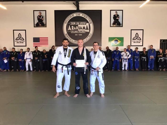 Blue belt · August 13, 2017 · Promoted by Andre De Fritas