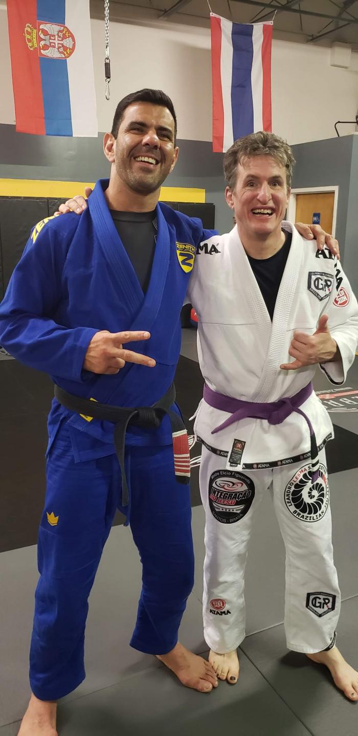 With my own professor's old teammate Rodrigo Cavaca