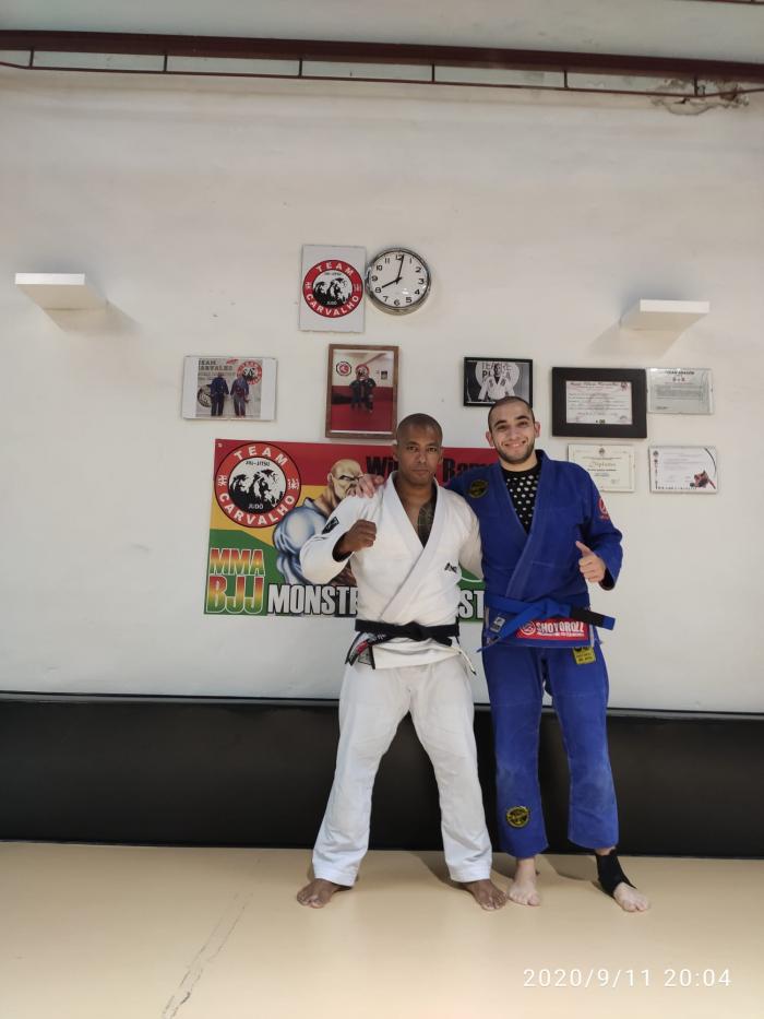 Blue belt · September 11, 2020 · Promoted by Wilson Ramos