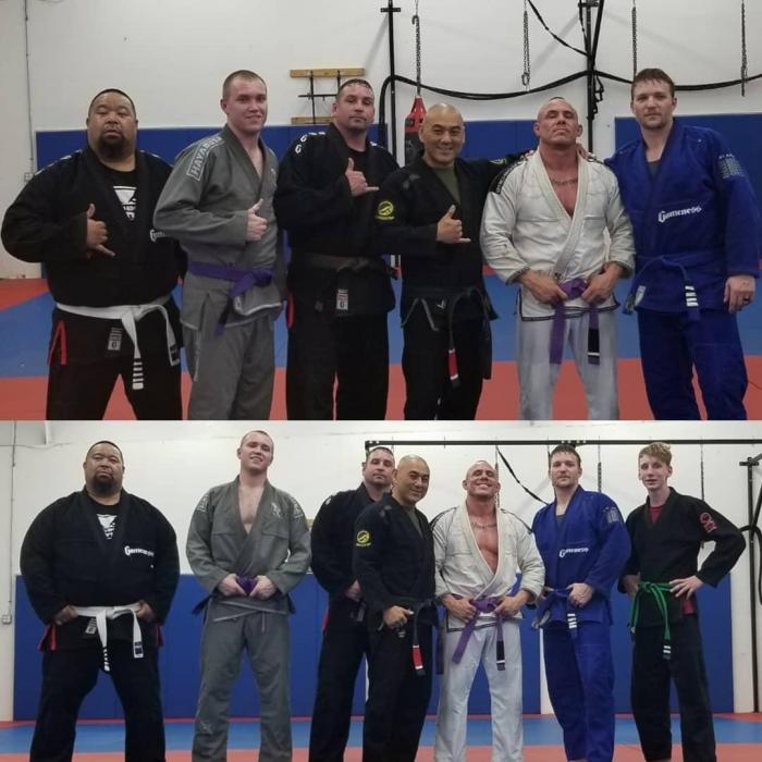 Purple belt · August 30, 2017 · Promoted by Dennis Shingu