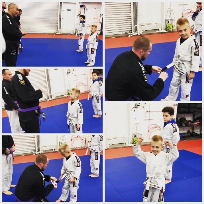 Purple belt · August 30, 2017 · Promoted by Dennis Shingu
