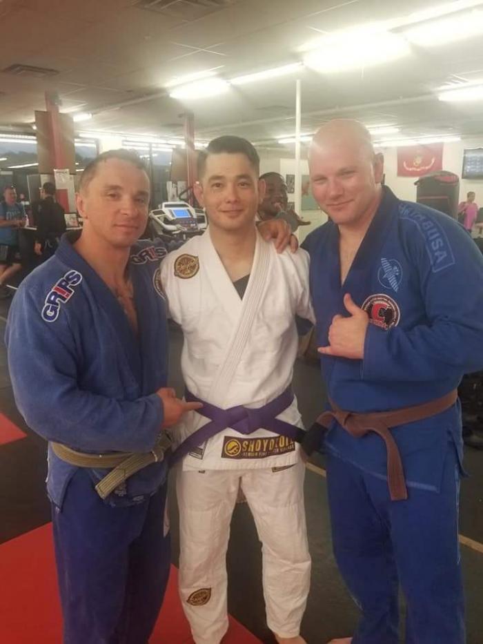 Purple belt · May 20, 2019 · Promoted by Kristopher Gonzalez