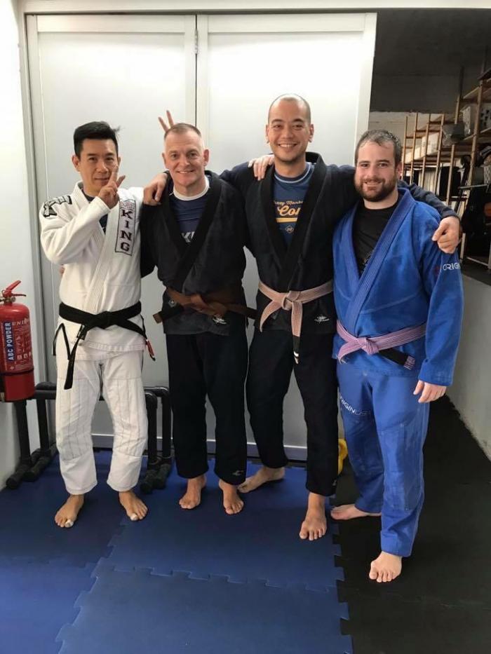 Brown belt · April 14, 2018 · Promoted by Rodney King